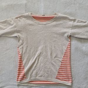 Anthropology stripped sweater